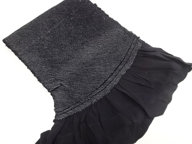 JAPANESE KIMONO FOR MEN / HEKO OBI / ALL SHIBORI